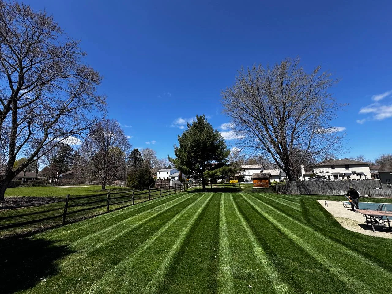 Terramorph completed large-lot lawn maintenance